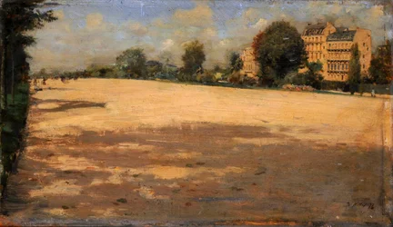Landschaft Avenue du Bois de Boulogne